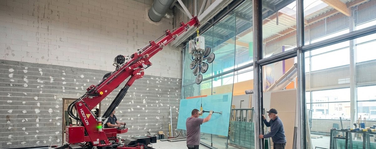 Palonnier à ventouses pose vitrage verre — MTLOC Location